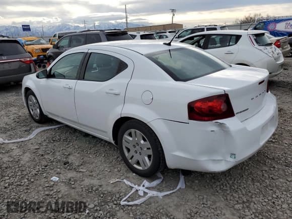 ✅ 2013 Dodge Avenger SE • VIN: 1C3CDZAB7DN591446 • Лот: 43639865. Опубликован ранее на Copart с пробегом 131 815 миль. Бесплатный доступ к архиву аукционных продаж из США и подробный отчёт об истории автомобиля на DreamBid. Изображение 2.