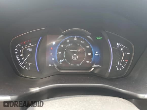 ✅ 2020 Hyundai Santa Fe Limited • VIN: 5NMS53AA1LH199275 • Lot: 55498364. Wystawiony na Copart z przebiegiem 50 091 mil. Bezpłatny archiwum sprzedaży aukcyjnych z USA i szczegółowy raport historii pojazdu na DreamBid. Zdjęcie 9.