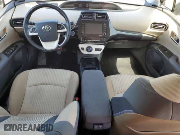 2022 Toyota Prius LE with VIN JTDL9MFUXN3034263, listed as a Copart auction lot 63437704 with 30,383 mi miles and Salvage title. Bid and sale history available at DreamBid. Image 8.