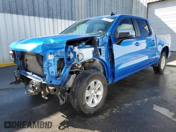 2025 Chevrolet Silverado 1500 LT z VIN 1GCUKDED9SZ170774, wystawiony jako Copart lot #85419015 z przebiegiem 23 616 mil mil oraz Czysty tytuł • Clean title. Historia ofert i sprzedaży dostępna na DreamBid. Obrazek 1.