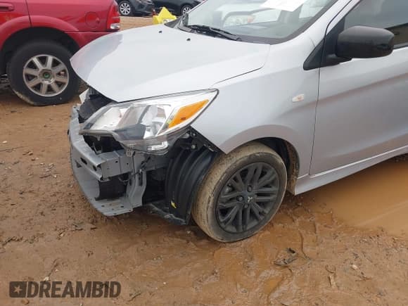 ✅ 2024 Mitsubishi Mirage ES • VIN: ML32FUFJ3RHF04707 • Лот: 42359775. Опубликован ранее на IAAI с пробегом 23 586 миль. Бесплатный доступ к архиву аукционных продаж из США и подробный отчёт об истории автомобиля на DreamBid. Изображение 6.