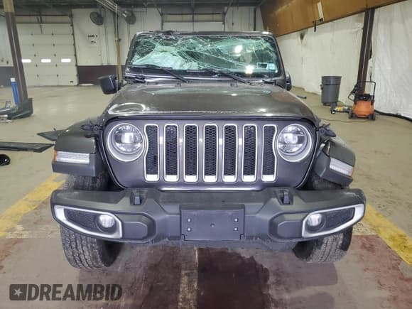 ✅ 2021 Jeep Wrangler Unlimited Sahara • VIN: 1C4HJXEN6MW609397 • Lot: 46419075. Listed on Copart with 42,601 mi. Free auction sales archive from the USA and detailed vehicle history report at DreamBid. Image 5.