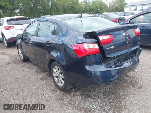 ✅ 2013 Kia Rio SX • VIN: KNADN4A35D6150057 • Lot: 43041923. Listed on IAAI with 186,439 mi. Free auction sales archive from the USA and detailed vehicle history report at DreamBid. Image 3.