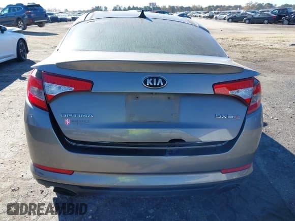 ✅ 2013 Kia Optima SX • VIN: 5XXGR4A67DG141263 • Lot: 43597795. Listed on IAAI with Not provided. Free auction sales archive from the USA and detailed vehicle history report at DreamBid. Image 15.