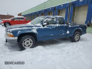 2003 Dodge Dakota SLT with VIN 1D7HL42X63S219989, listed as a Copart auction lot 41495915 with 83,841 mi miles and Clean title. Bid and sale history available at DreamBid. Image 1.