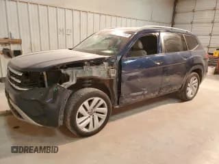 ✅ 2021 Volkswagen Atlas SEL • VIN: 1V2ER2CA4MC553118 • Lot: 45562655. Wystawiony na Copart z przebiegiem 51 303 mil. Bezpłatny archiwum sprzedaży aukcyjnych z USA i szczegółowy raport historii pojazdu na DreamBid. Zdjęcie 1.