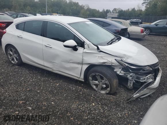 ✅ 2018 Chevrolet Cruze Premier • VIN: 3G1BF6SM1JS607103 • Lot: 86512315. Listed on Copart with 95,073 mi. Free auction sales archive from the USA and detailed vehicle history report at DreamBid. Image 4.