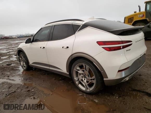 ✅ 2023 Genesis GV60 Performance • VIN: KMUKEDTB6PU005508 • Лот: 49612945. Опубликован ранее на Copart с пробегом 24 354 миль. Бесплатный доступ к архиву аукционных продаж из США и подробный отчёт об истории автомобиля на DreamBid. Изображение 2.