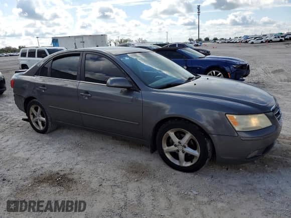 2009 Hyundai Sonata Limited with VIN 5NPEU46C79H516732, listed as a Copart auction lot 74054364 with Not provided miles and Salvage title. Bid and sale history available at DreamBid. Image 4.