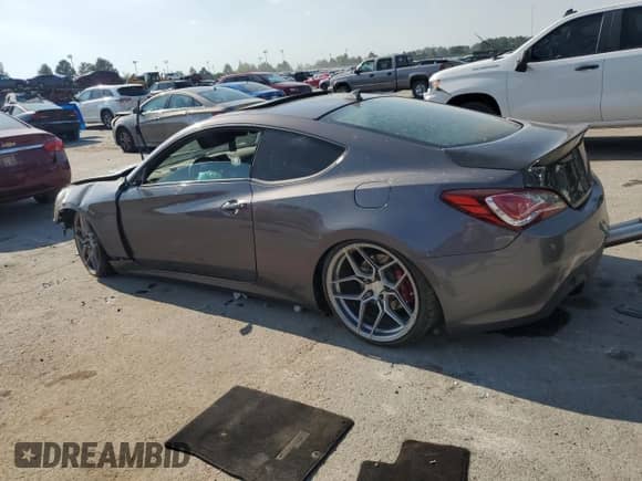 ✅ 2013 Hyundai Genesis Coupe Track • VIN: KMHHU6KJ6DU100386 • Лот: 80402595. Опубликован ранее на Copart с пробегом 116 352 миль. Бесплатный доступ к архиву аукционных продаж из США и подробный отчёт об истории автомобиля на DreamBid. Изображение 2.