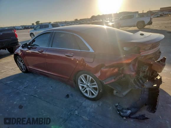 ✅ 2014 Lincoln MKZ • VIN: 3LN6L2G99ER800378 • Lot: 90800625. Wystawiony na Copart z przebiegiem Nie podano. Bezpłatny archiwum sprzedaży aukcyjnych z USA i szczegółowy raport historii pojazdu na DreamBid. Zdjęcie 2.