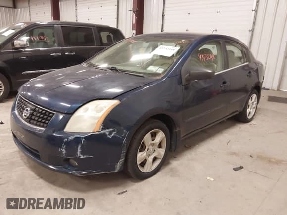 ✅ 2008 Nissan Sentra S • VIN: 3N1AB61E18L628808 • Lot: 43732148. Listed on IAAI with 125,446 mi. Free auction sales archive from the USA and detailed vehicle history report at DreamBid. Image 2.