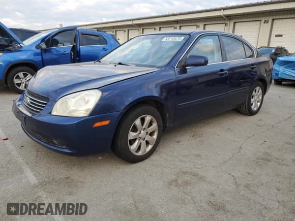 ✅ 2008 Kia Optima LX • VIN: KNAGE124185242359 • Лот: 53715475. Опубликован ранее на Copart с пробегом 114 755 миль. Бесплатный доступ к архиву аукционных продаж из США и подробный отчёт об истории автомобиля на DreamBid. Изображение 1.