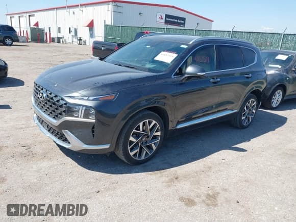✅ 2023 Hyundai Santa Fe Calligraphy • VIN: 5NMS54AL9PH627476 • Lot: 41857518. Listed on IAAI with 39,862 mi. Free auction sales archive from the USA and detailed vehicle history report at DreamBid. Image 18.