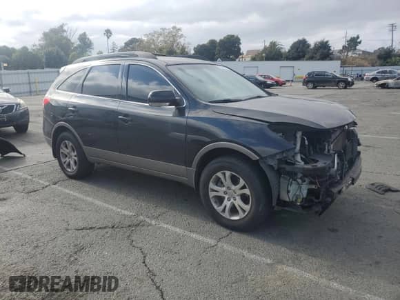 2012 Hyundai Veracruz Limited with VIN KM8NU4CC5CU180981, listed as a Copart auction lot 82311325 with 202,106 mi miles and Salvage title. Bid and sale history available at DreamBid. Image 4.