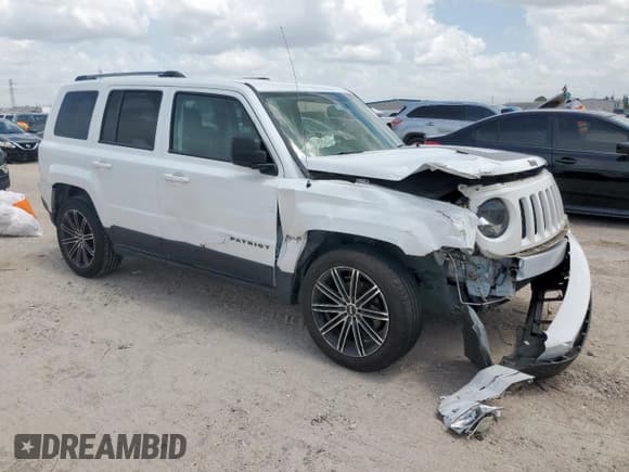 ✅ 2017 Jeep Patriot Sport SE • VIN: 1C4NJPBA6HD202041 • Lot: 61587905. Listed on Copart with 78,562 mi. Free auction sales archive from the USA and detailed vehicle history report at DreamBid. Image 4.