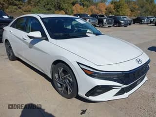 ✅ 2024 Hyundai Elantra Limited • VIN: KMHLP4DG6RU793667 • Lot: 43663924. Listed on IAAI with 36,542 mi. Free auction sales archive from the USA and detailed vehicle history report at DreamBid. Image 1.