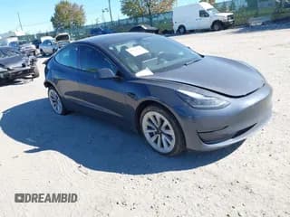 ✅ 2022 Tesla Model 3 • VIN: 5YJ3E1EA5NF376398 • Lot: 43469121. Wystawiony na IAAI z przebiegiem 102 937 mil. Bezpłatny archiwum sprzedaży aukcyjnych z USA i szczegółowy raport historii pojazdu na DreamBid. Zdjęcie 1.