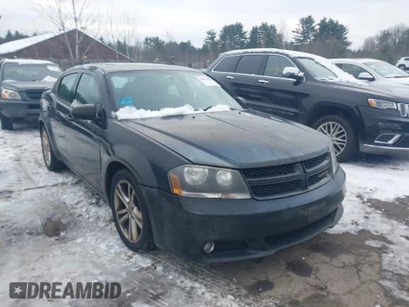 ✅ 2013 Dodge Avenger SXT • VIN: 1C3CDZCG5DN519735 • Lot: 43837032. Listed on IAAI with 140,021 mi. Free auction sales archive from the USA and detailed vehicle history report at DreamBid. Image 1.