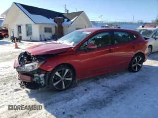 2017 Subaru Impreza Special Sports with VIN 4S3GTAK66H1725802, listed as a Copart auction lot 42935115 with 50,588 mi miles and Salvage title. Bid and sale history available at DreamBid. Image 1.