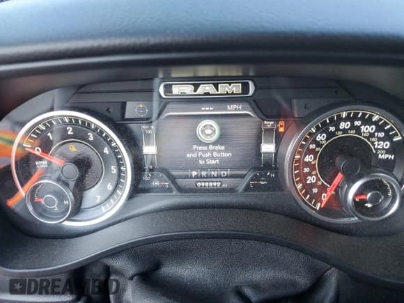 ✅ 2019 Ram 1500 Big Horn • VIN: 1C6SRFFT4KN527376 • Lot: 85205305. Listed on Copart with 98,892 mi. Free auction sales archive from the USA and detailed vehicle history report at DreamBid. Image 9.