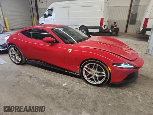 ✅ 2024 Ferrari Roma • VIN: ZFF98RNA0R0303932 • Лот: 67361505. Опубликован ранее на Copart с пробегом 1 353 миль. Бесплатный доступ к архиву аукционных продаж из США и подробный отчёт об истории автомобиля на DreamBid. Изображение 4.