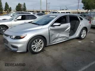 2018 Chevrolet Malibu LT with VIN 1G1ZD5STXJF124896, listed as a Copart auction lot 81205305 with 97,994 mi miles and Salvage title. Bid and sale history available at DreamBid. Image 1.