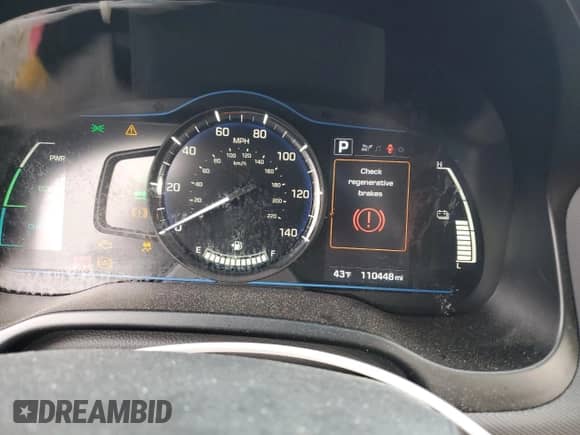 2019 Hyundai Ioniq Blue с VIN KMHC65LC2KU169135, выставлен на аукционе Copart как лот 76619504 с пробегом 110 448 миль миль и Списание • Salvage title. История ставок и продаж доступна на DreamBid. Изображение 9.