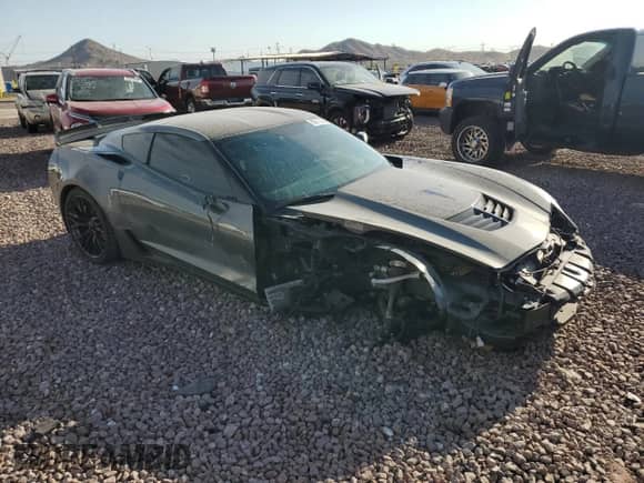 2016 Chevrolet Corvette Z06 3LZ с VIN 1G1YT2D68G5601246, выставлен на аукционе Copart как лот 62612494 с пробегом 15 172 миль миль и Списание • Salvage title. История ставок и продаж доступна на DreamBid. Изображение 4.