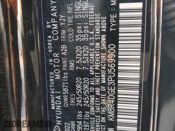 ✅ 2023 Hyundai Palisade SEL • VIN: KM8R4DGE3PU569900 • Лот: 74246434. Опубликован ранее на Copart с пробегом 27 135 миль. Бесплатный доступ к архиву аукционных продаж из США и подробный отчёт об истории автомобиля на DreamBid. Изображение 13.