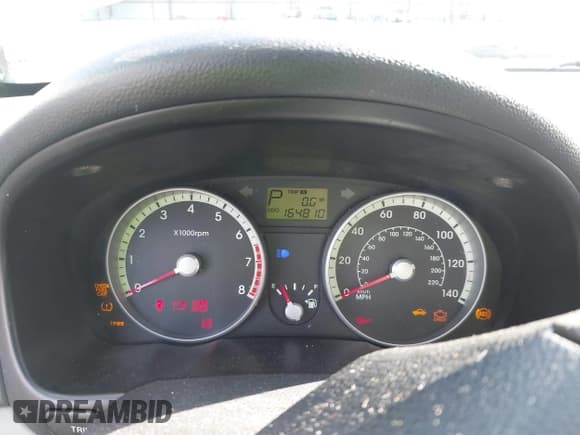 ✅ 2009 Hyundai Accent Auto GLS • VIN: KMHCN46C19U337978 • Лот: 41714844. Опубликован ранее на IAAI с пробегом 164 810 миль. Бесплатный доступ к архиву аукционных продаж из США и подробный отчёт об истории автомобиля на DreamBid. Изображение 7.