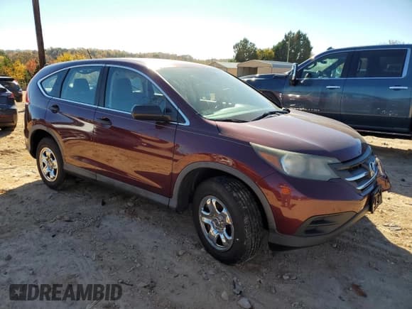 ✅ 2012 Honda CR-V LX • VIN: 5J6RM4H37CL072876 • Lot: 90864475. Listed on Copart with 167,665 mi. Free auction sales archive from the USA and detailed vehicle history report at DreamBid. Image 4.