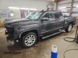 ✅ 2015 GMC Sierra 1500 Denali • VIN: 3GTU2WEC1FG425376 • Lot: 92245555. Listed on Copart with 161,036 mi. Free auction sales archive from the USA and detailed vehicle history report at DreamBid. Image 1.