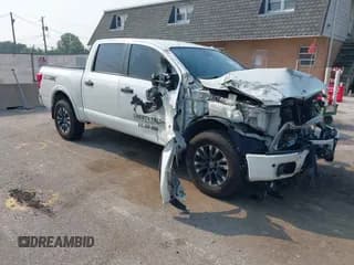 ✅ 2017 Nissan Titan SV • VIN: 1N6AA1E59HN541474 • Lot: 42884307. Listed on IAAI with 100,422 mi. Free auction sales archive from the USA and detailed vehicle history report at DreamBid. Image 1.