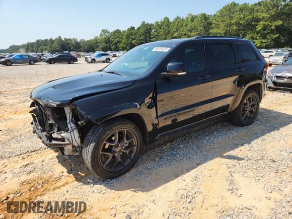 ✅ 2020 Jeep Grand Cherokee Limited X • VIN: 1C4RJFBG5LC418235 • Лот: 80026535. Опубликован ранее на Copart с пробегом 73 413 миль. Бесплатный доступ к архиву аукционных продаж из США и подробный отчёт об истории автомобиля на DreamBid. Изображение 1.