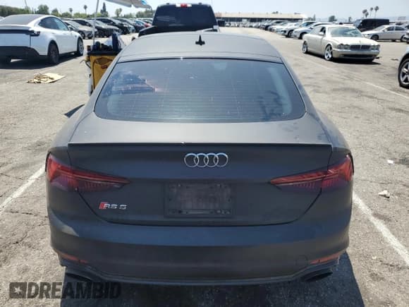 ✅ 2019 Audi RS 5 Sportback • VIN: WUABWCF5XKA901680 • Lot: 62412675. Listed on Copart with Not provided. Free auction sales archive from the USA and detailed vehicle history report at DreamBid. Image 6.