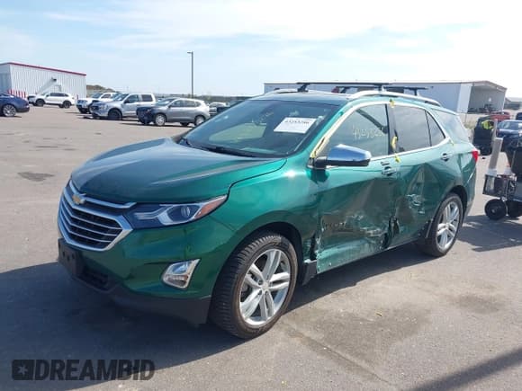 ✅ 2018 Chevrolet Equinox Premier • VIN: 2GNAXWEXXJ6166485 • Lot: 43253286. Wystawiony na IAAI z przebiegiem 100 222 mil. Bezpłatny archiwum sprzedaży aukcyjnych z USA i szczegółowy raport historii pojazdu na DreamBid. Zdjęcie 2.