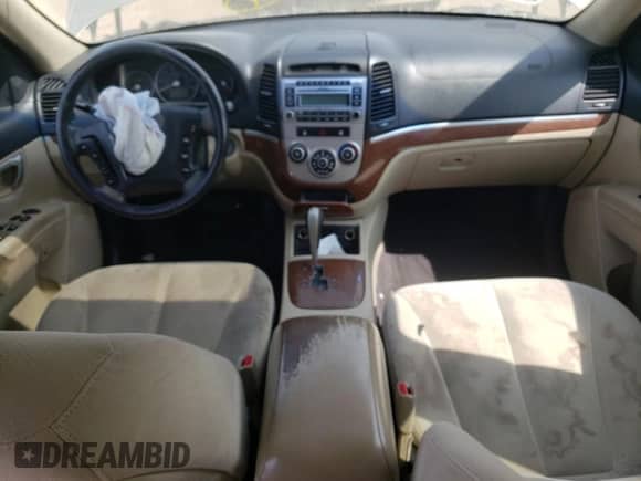 2008 Hyundai Santa Fe GLS with VIN 5NMSG13D08H161310, listed as a Copart auction lot 68065324 with Not provided miles and Salvage title. Bid and sale history available at DreamBid. Image 8.