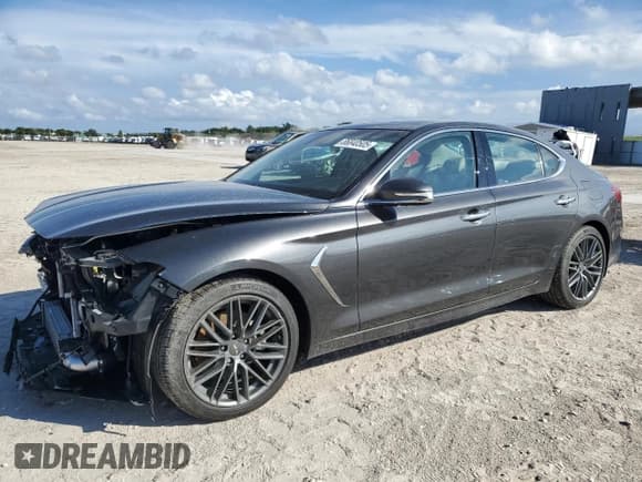 ✅ 2019 Genesis G70 Advanced • VIN: KMTG34LA1KU021440 • Lot: 86840505. Listed on Copart with 29,170 mi. Free auction sales archive from the USA and detailed vehicle history report at DreamBid. Image 1.