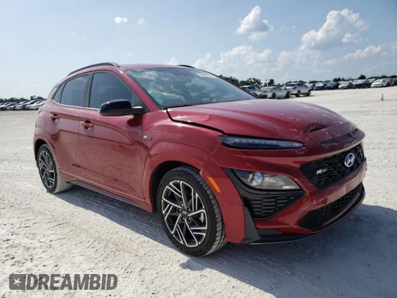 ✅ 2022 Hyundai Kona N Line • VIN: KM8K33A31NU837331 • Лот: 55645494. Опубликован ранее на Copart с пробегом 7 836 миль. Бесплатный доступ к архиву аукционных продаж из США и подробный отчёт об истории автомобиля на DreamBid. Изображение 4.
