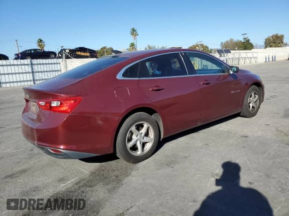 2016 Chevrolet Malibu LS with VIN 1G1ZB5ST6GF224668, listed as a Copart auction lot 90840885 with 120,153 mi miles and Clean title. Bid and sale history available at DreamBid. Image 3.
