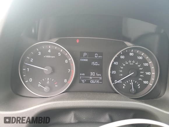 ✅ 2017 Hyundai Elantra SE • VIN: 5NPD74LF6HH182838 • Lot: 86176425. Listed on Copart with 106,235 mi. Free auction sales archive from the USA and detailed vehicle history report at DreamBid. Image 9.