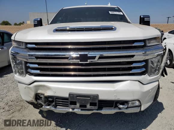 2022 Chevrolet Silverado 2500HD High Country with VIN 1GC4YREY3NF317028, listed as a Copart auction lot 69075145 with 50,593 mi miles and Salvage title. Bid and sale history available at DreamBid. Image 5.