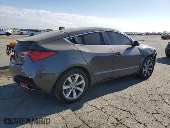 ✅ 2011 Acura ZDX Advance • VIN: 2HNYB1H61BH500690 • Lot: 62786455. Listed on Copart with 64,118 mi. Free auction sales archive from the USA and detailed vehicle history report at DreamBid. Image 3.