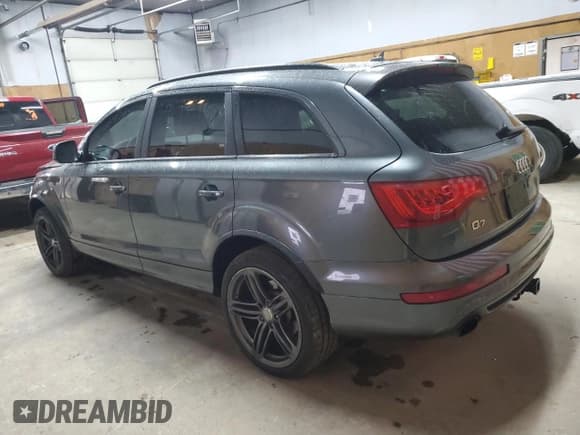 ✅ 2013 Audi Q7 S line Prestige • VIN: WA1DGAFE2DD011998 • Lot: 84993685. Listed on Copart with 201,255 mi. Free auction sales archive from the USA and detailed vehicle history report at DreamBid. Image 2.