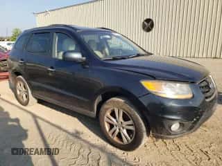 2010 Hyundai Santa Fe Limited with VIN 5NMSKDAG6AH359683, listed as a Copart auction lot 66179444 with 234,803 mi miles and Salvage title. Bid and sale history available at DreamBid. Image 4.