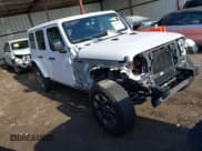 ✅ 2018 Jeep Wrangler Unlimited Sahara • VIN: 1C4HJXEG0JW321355 • Lot: 42343112. Listed on IAAI with 102,457 mi. Free auction sales archive from the USA and detailed vehicle history report at DreamBid. Image 1.