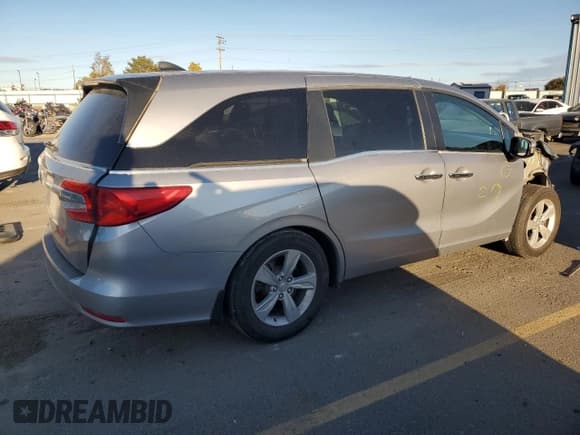 ✅ 2019 Honda Odyssey EX • VIN: 5FNRL6H50KB034817 • Lot: 91610495. Listed on Copart with 151,401 mi. Free auction sales archive from the USA and detailed vehicle history report at DreamBid. Image 3.