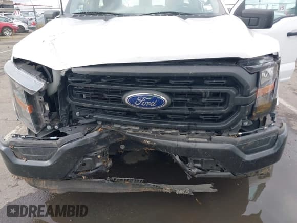 ✅ 2023 Ford F-150 XL • VIN: 1FTMF1CB5PKD04457 • Lot: 43687822. Listed on IAAI with 41,187 mi. Free auction sales archive from the USA and detailed vehicle history report at DreamBid. Image 6.
