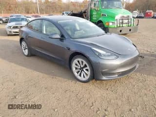 ✅ 2023 Tesla Model 3 • VIN: 5YJ3E1EA7PF470995 • Lot: 43555276. Listed on IAAI with 66,403 mi. Free auction sales archive from the USA and detailed vehicle history report at DreamBid. Image 1.